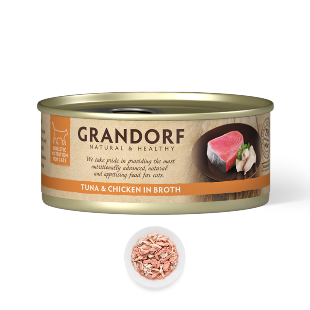 Grandorf Filet z Tuńczyka i Kurczak dla Kota - Tuna Fillet&Chicken 70g