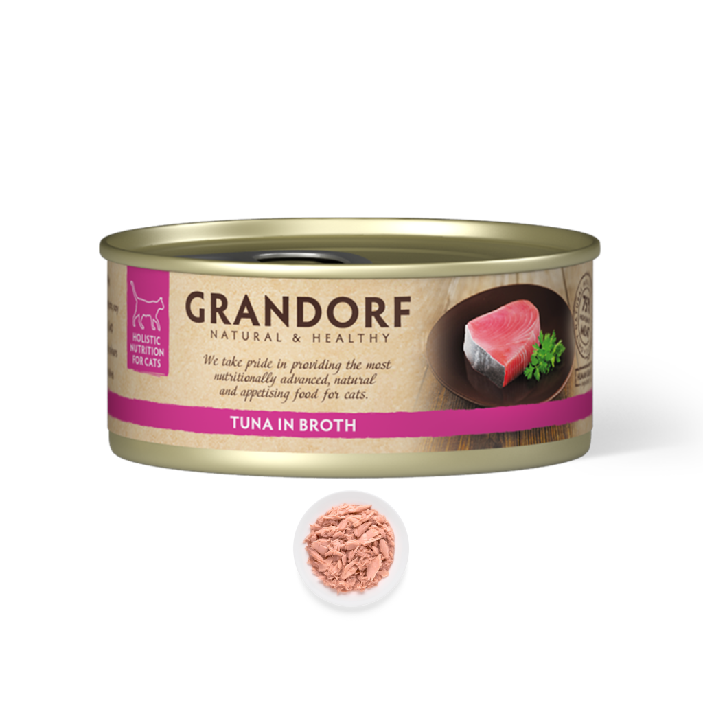 Grandorf Filet z Tuńczyka dla Dorosłych Kotów - Tuna Fillet 70g