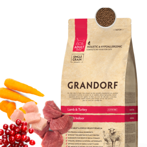 Grandorf Jagnięcina i Indyk dla Kotów Domowych - Lamb&Turkey indoor <span class="dynamic-weight">0.4 kg</span>