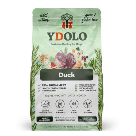 YDOLO Duck Monobiałkowa Półwilgotna Karma dla Psów Kaczka <span class="dynamic-weight">10 kg</span> - obrazek 3