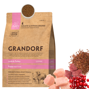 Grandorf Lamb & Turkey Puppy - Jagnięcina i Indyk Dla Szczeniąt Wszystkich Ras <span class="dynamic-weight">1 kg</span>