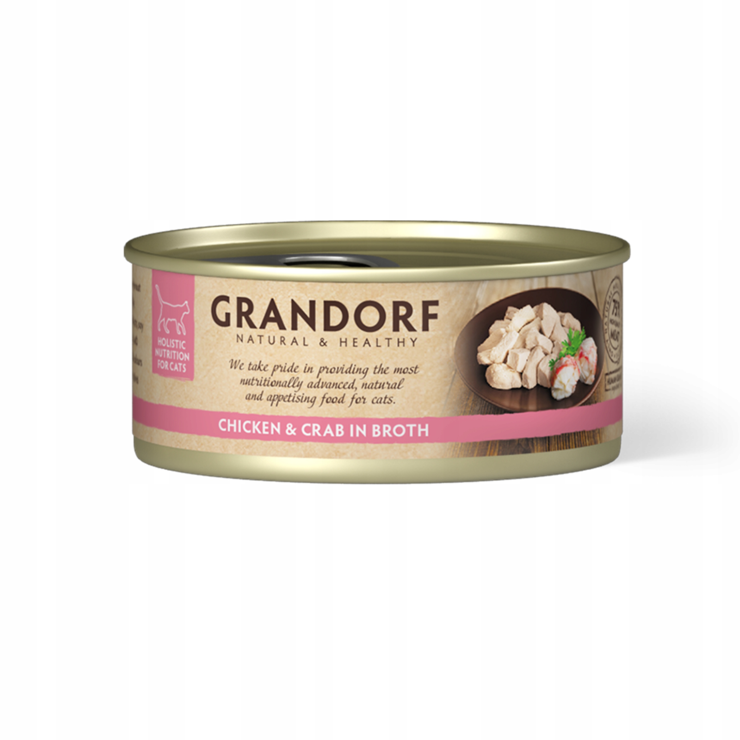 Grandorf Karma Mokra dla Kota 70g - Mix Smaków z Kurczakiem 6szt - obrazek 3
