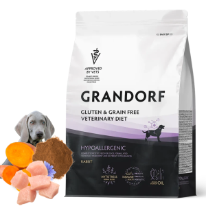Grandorf Veterinary Diet Dog Hypoallergenic Rabbit Alergie Pokarmowe <span class="dynamic-weight">1 kg, 3 kg</span>