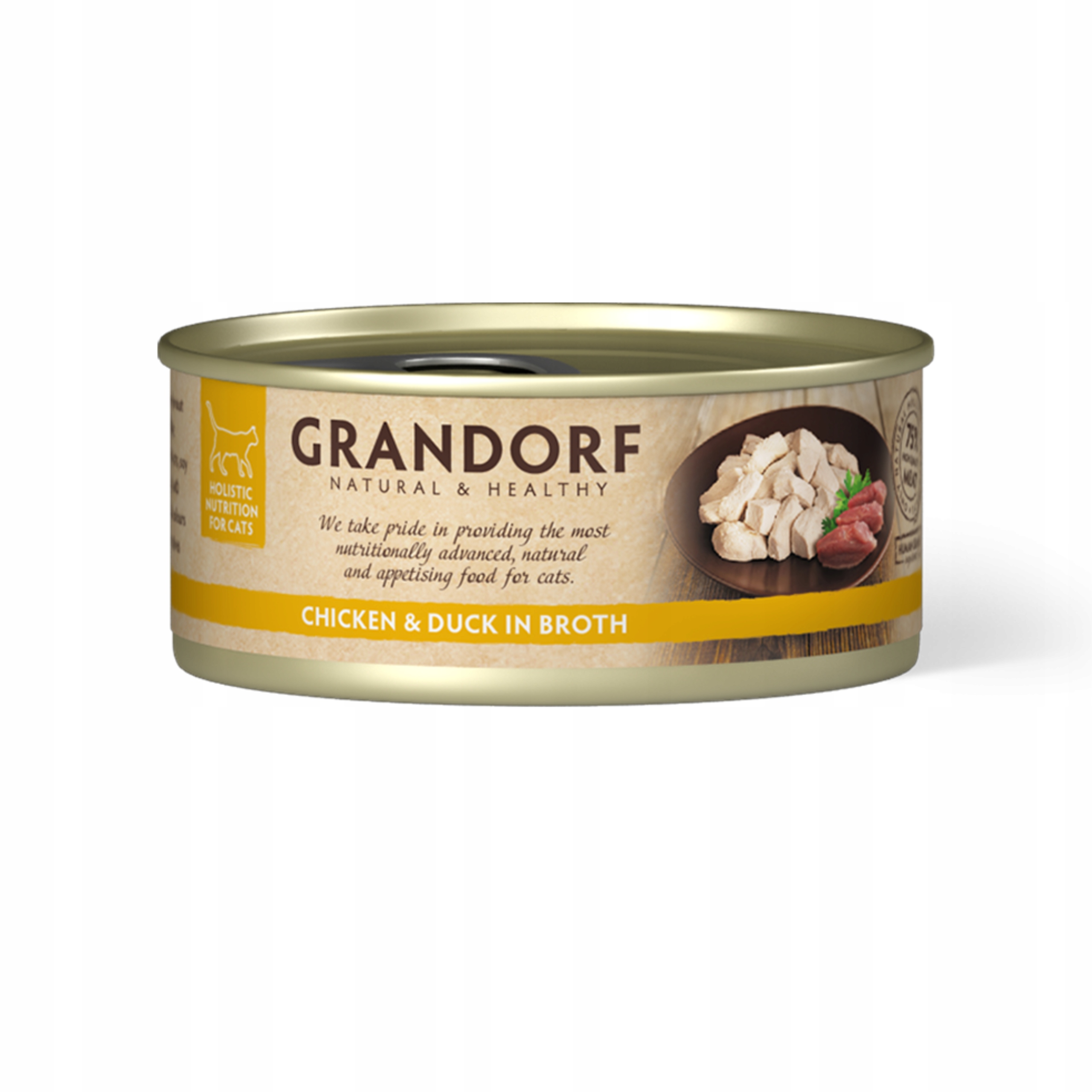 Grandorf Karma Mokra dla Kota 70g - Mix Smaków z Kurczakiem 6szt - obrazek 4