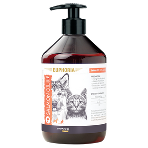 Naturalny Olej z Łososia Dla Psa i Kota Euphoria Biofeed Salmon Oil <span class="dynamic-weight">1 kg</span> - obrazek 2