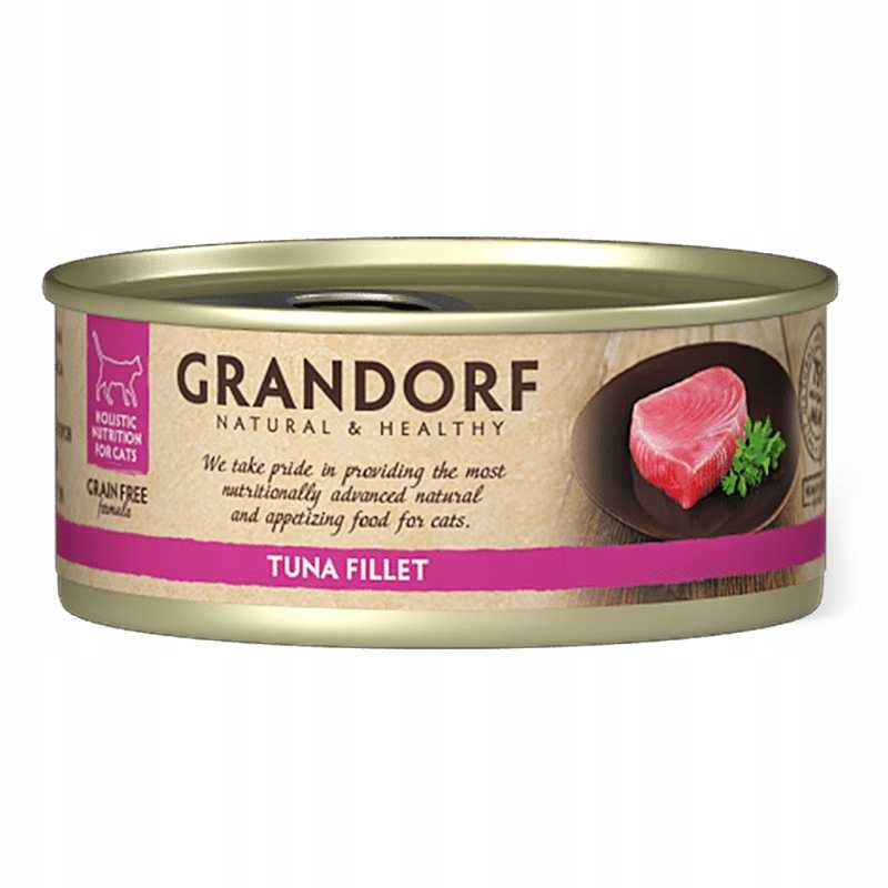 GRANDORF Cat Karma Mokra dla kota 70g - Mix Wszystkich smaków 12szt - obrazek 8