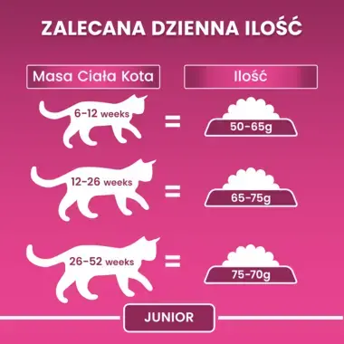 Purina One Bifensis Junior Karma Sucha dla Kociąt Bogata w Kurczaka 3x800g - obrazek 3